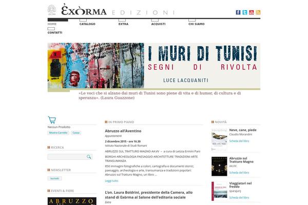 exormaedizioni.com site used Exorma