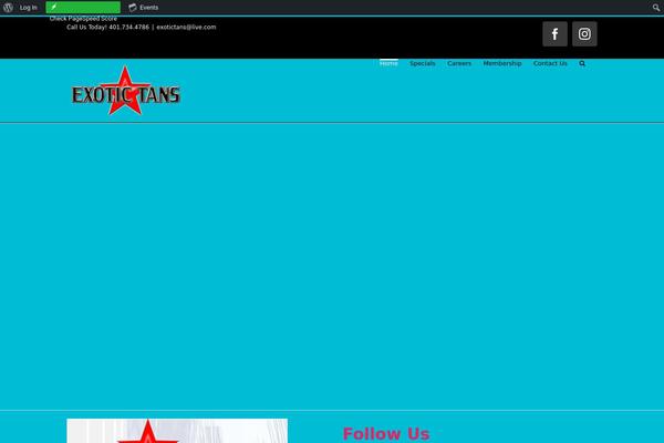 Site using Wd-facebook-feed plugin