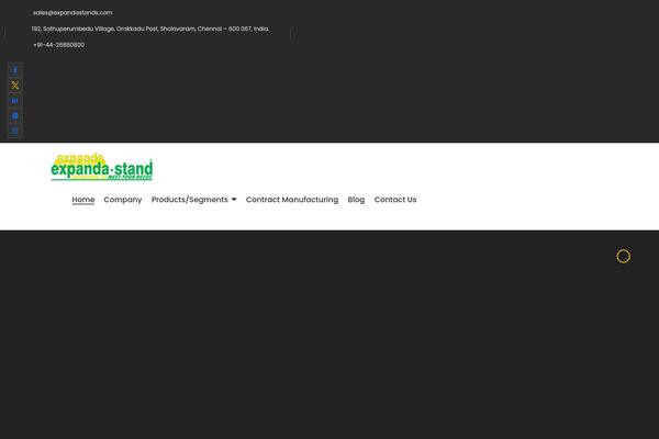 expandastands.com site used Theroof-child