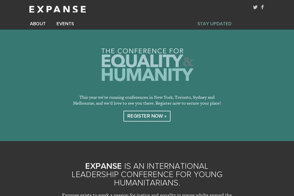 expanse.org site used Expanse