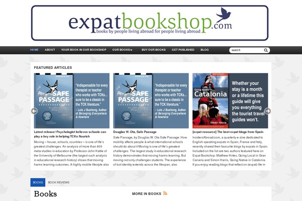 expatbookshop.com site used Technologic