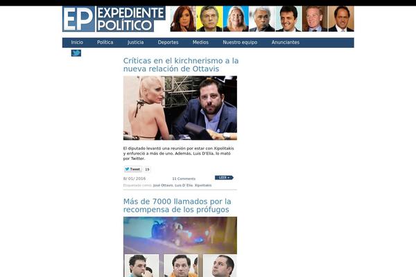 expedientepolitico.com.ar site used Expol