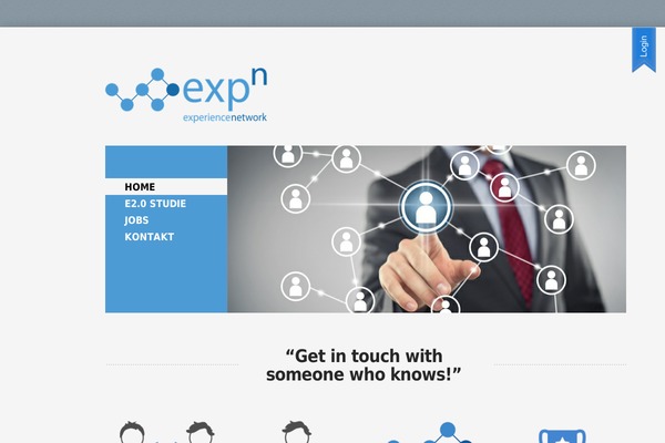 experience-network.org site used Theme1882