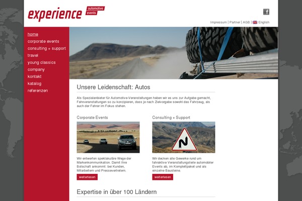 experience.de site used Experience