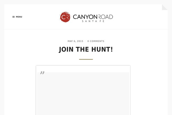 experiencecanyonroad.com site used Hoffman