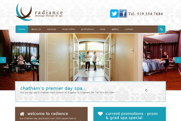 experienceradiance.com site used Radiance