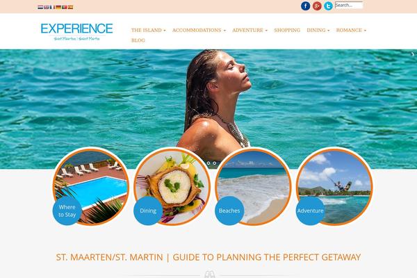 experiencestmartin.com site used Experence