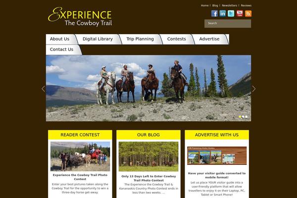 experiencethecowboytrail.com site used Scexperience