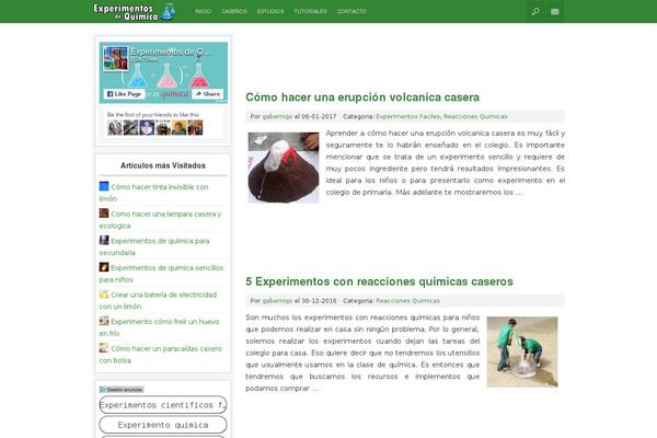 experimentosdequimica.net site used Spaze2015