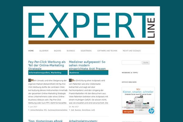 expert-line.de site used Expertline