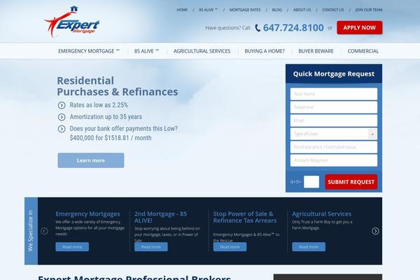 expert-mortgage.ca site used Expertmortgage