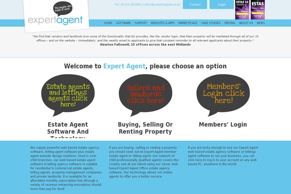 expertagent.co.uk site used Expertagent