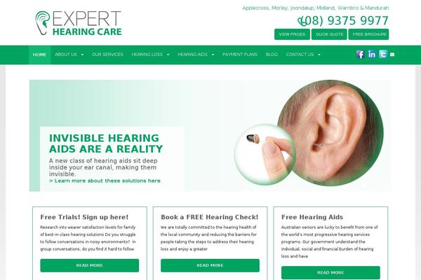experthearing.com.au site used Expert-hearing
