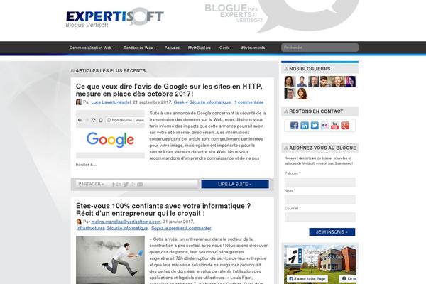 expertisoft.com site used Expertisoft