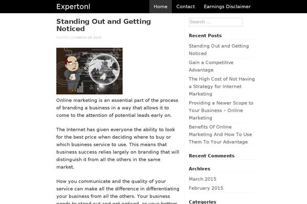 expertonl.com site used Cleanead