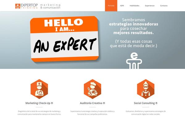 expertop.com site used Advertica Lite