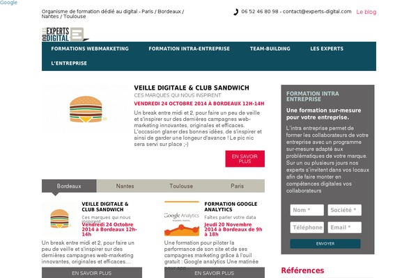 Zerif Lite theme site design template sample