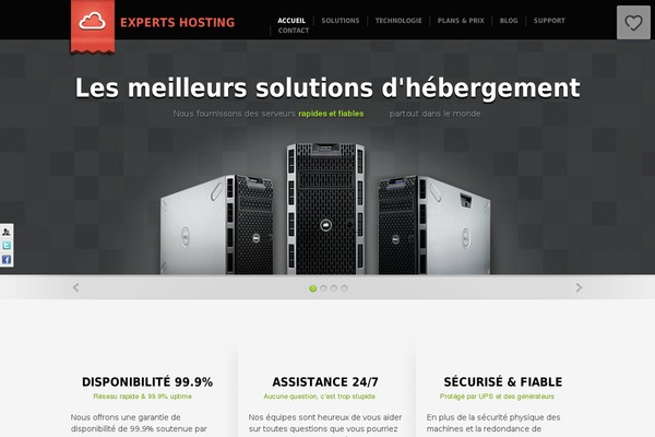 experts-hosting.com site used Cloudhost-child