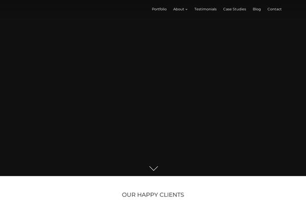 Inspiro theme site design template sample