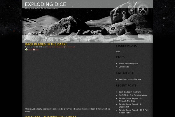 explodingdice.com site used The-outer