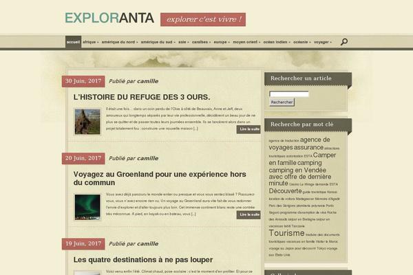 exploranta.com site used Bold