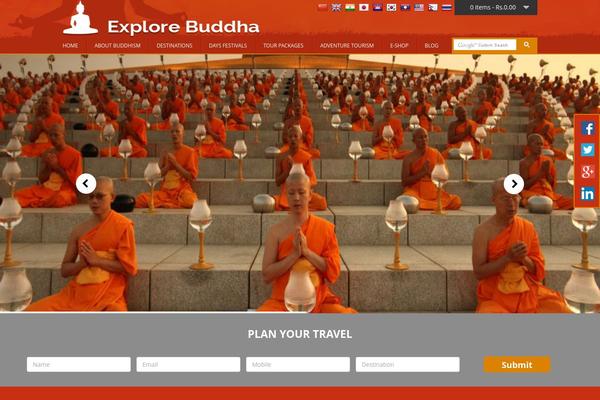 explorebuddha.com site used Buddha