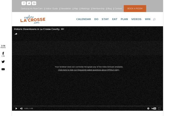 explorelacrosse.com site used Explorelacrosse