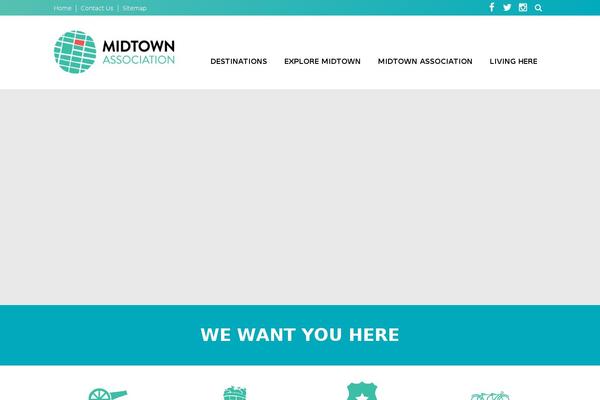 exploremidtown.org site used Explore-midtown-bootstrap