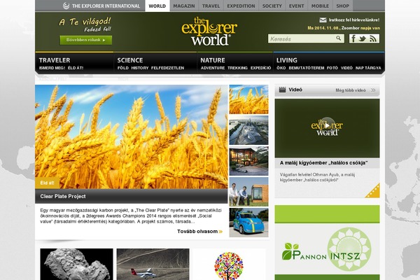 explorerworld.hu site used Explorer_online