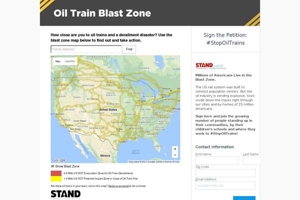 explosive-crude-by-rail.org site used Blast