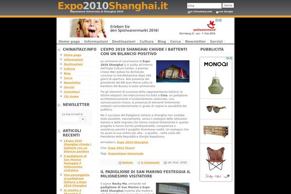 expo2010shanghai.it site used Stylevantage