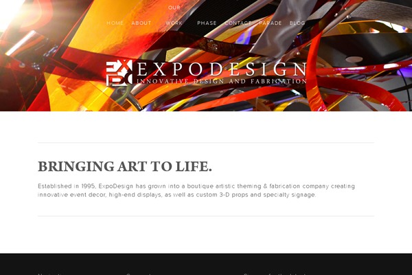 exd theme websites examples