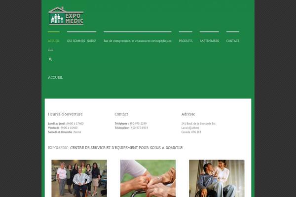 expomedic.ca site used Avada-3.3