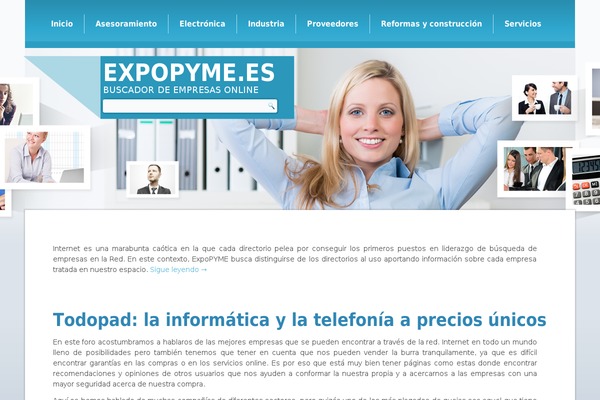 expopyme.es site used Expopyme10