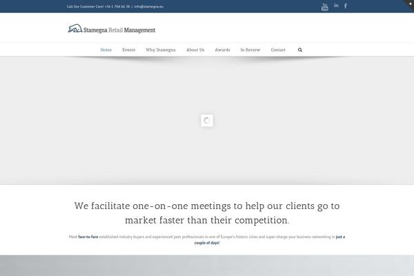 Avada theme site design template sample