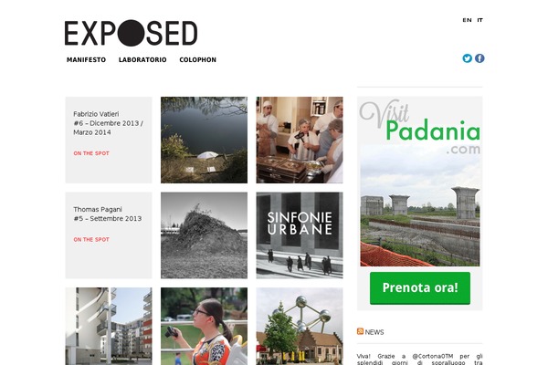 exposedproject.net site used Nuovo