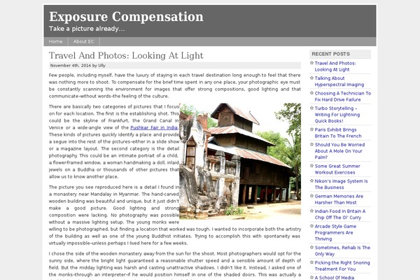 exposurecompensation.com site used Simple Chrome
