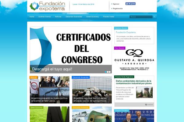 expoterra.com.ar site used Expoterra