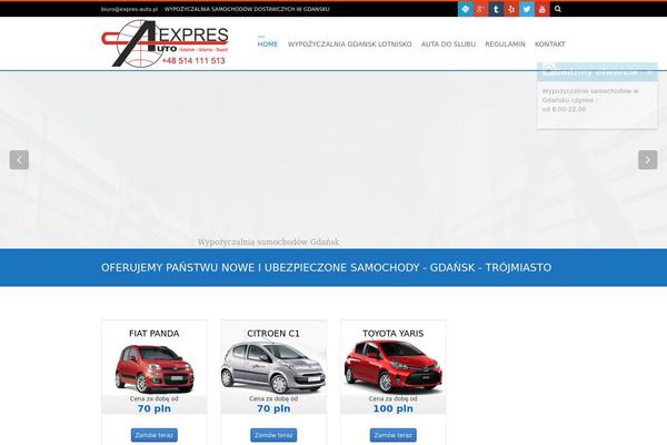 expres-auto.pl site used 3Clicks