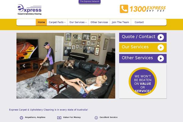 expresscarpetcleaning.com.au site used Expresscarpetcleaning