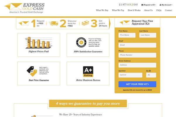 expressgoldcash.com site used Accelmwp