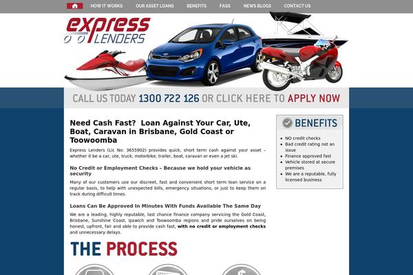 expresslenders.com.au site used Expresslenders