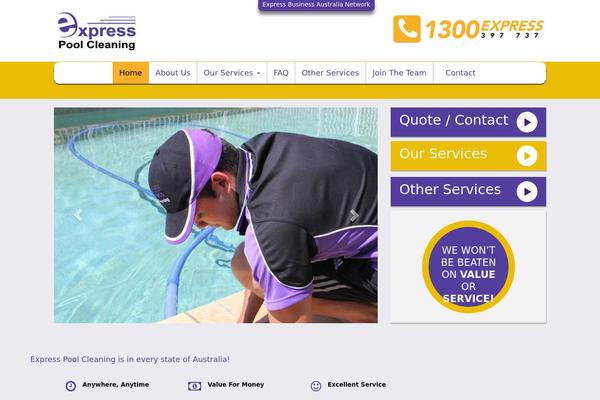 expresspoolcleaning.com.au site used Expresspoolcleaning