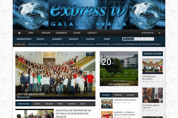 expresstv.ro site used Expresstv