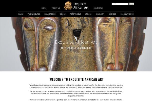 exquisiteafricanart.com site used Eaa
