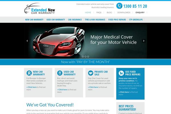 extendednewcarwarranty.com.au site used Encw