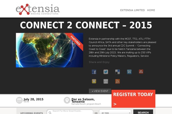 extensia-events.com site used Januas