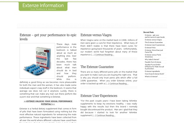 Under the Influence theme site design template sample