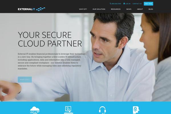 Salient theme site design template sample