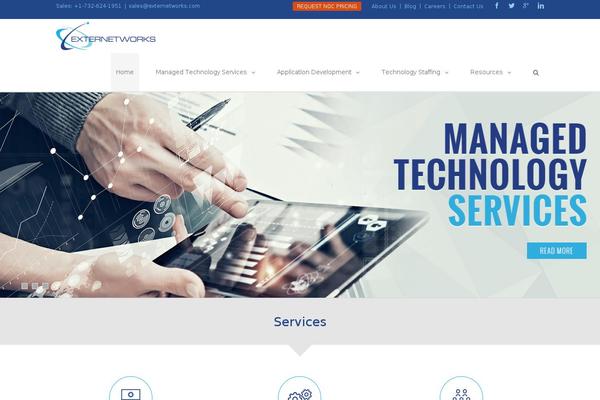externetworks.com site used Exter